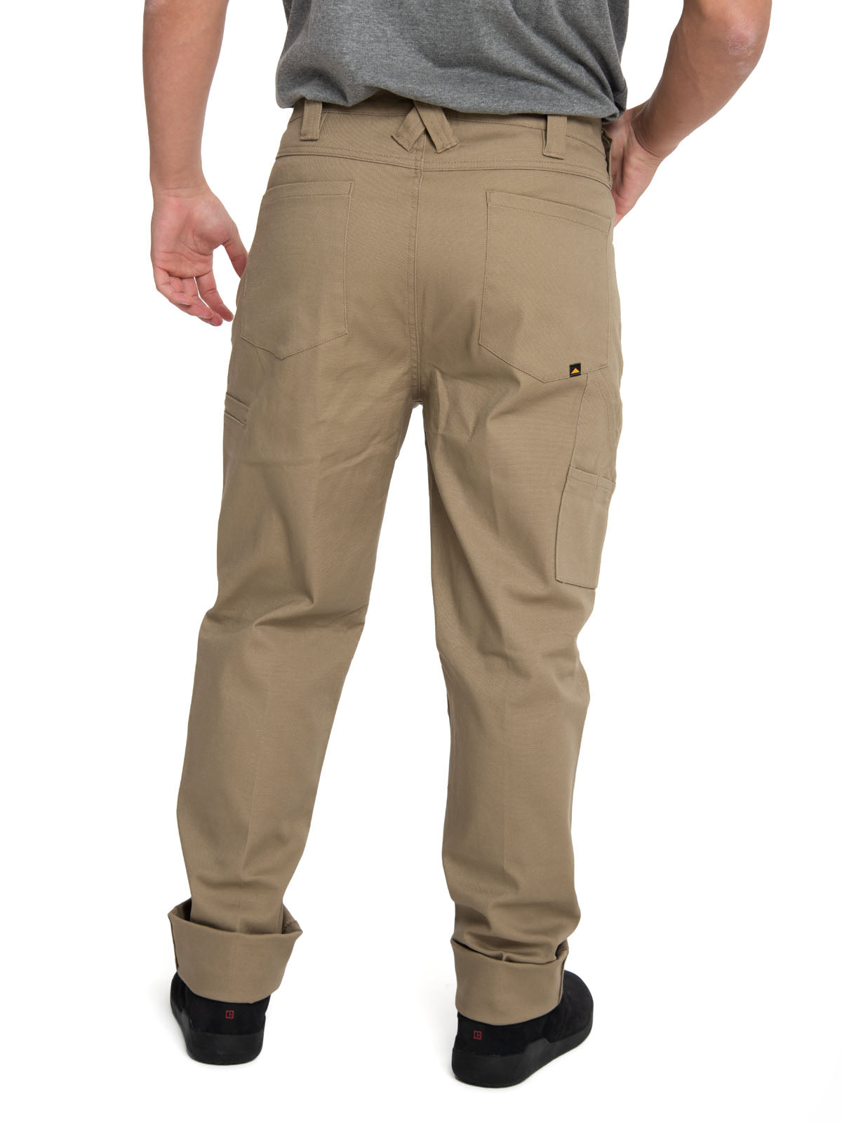 Pantalon Casual Hombre Stretch Canvas Utility Pant Café Cat
