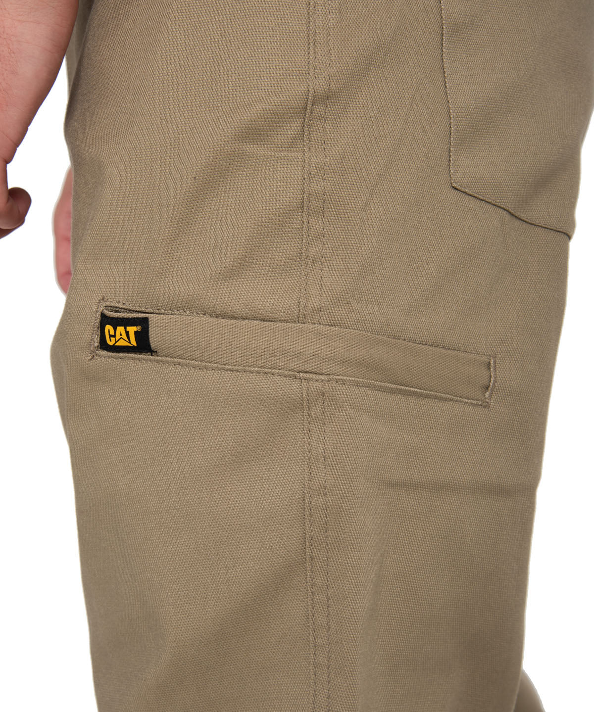 Pantalon Casual Hombre Stretch Canvas Utility Pant Café Cat