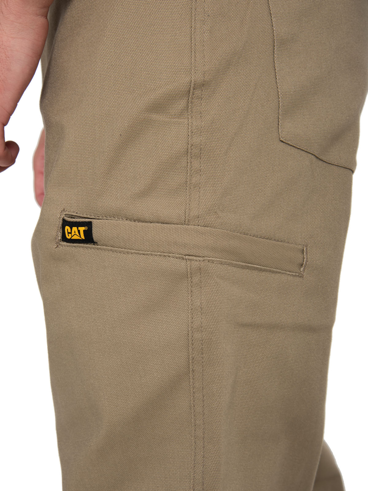 Pantalon Casual Hombre Stretch Canvas Utility Pant Café Cat