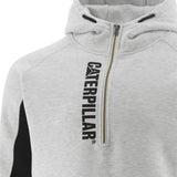 Polerón Manga Larga Hombre Thompson Quarter Zip Hoodie Gris Cat