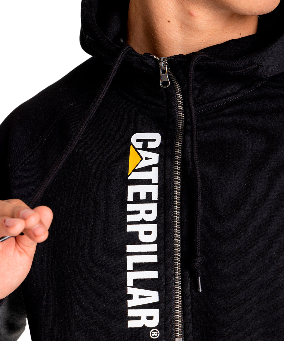 Poleron Hombre Thompson 1/4 Zip Hoodie Cat