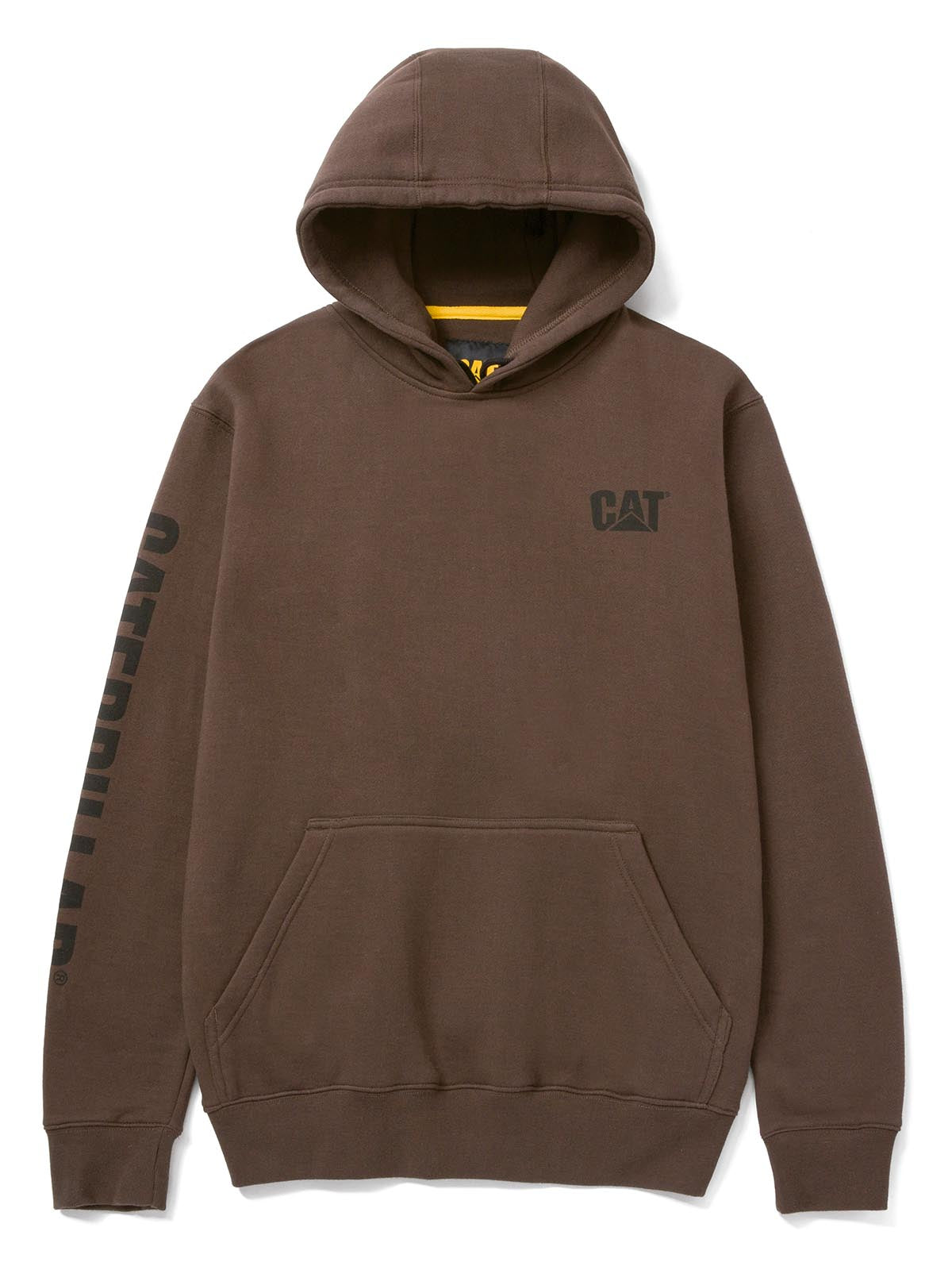 Polerón Manga Larga Hombre Trademark Banner Hooded Café Oscuro Cat