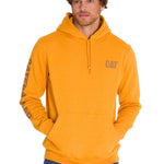 Polerón Manga Larga Hombre Trademark Banner Hooded Mostaza Cat