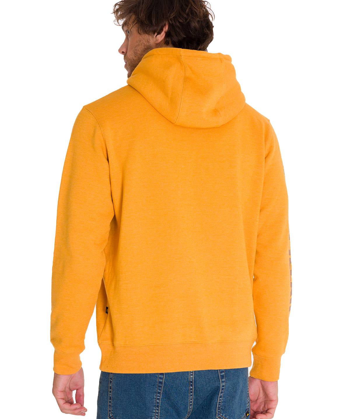 Polerón Manga Larga Hombre Trademark Banner Hooded Mostaza Cat