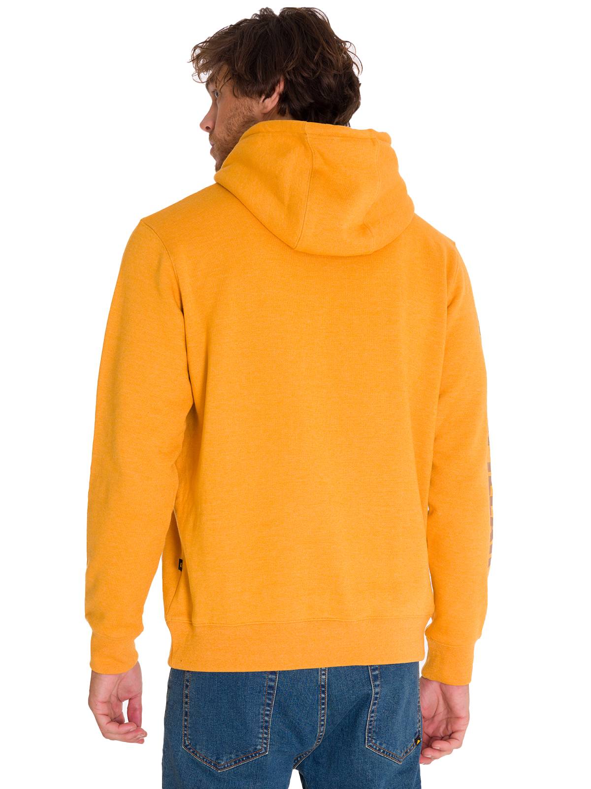 Polerón Manga Larga Hombre Trademark Banner Hooded Mostaza Cat