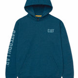Polerón Hombre Trademark Banner Hoody Verde Oscuro CAT