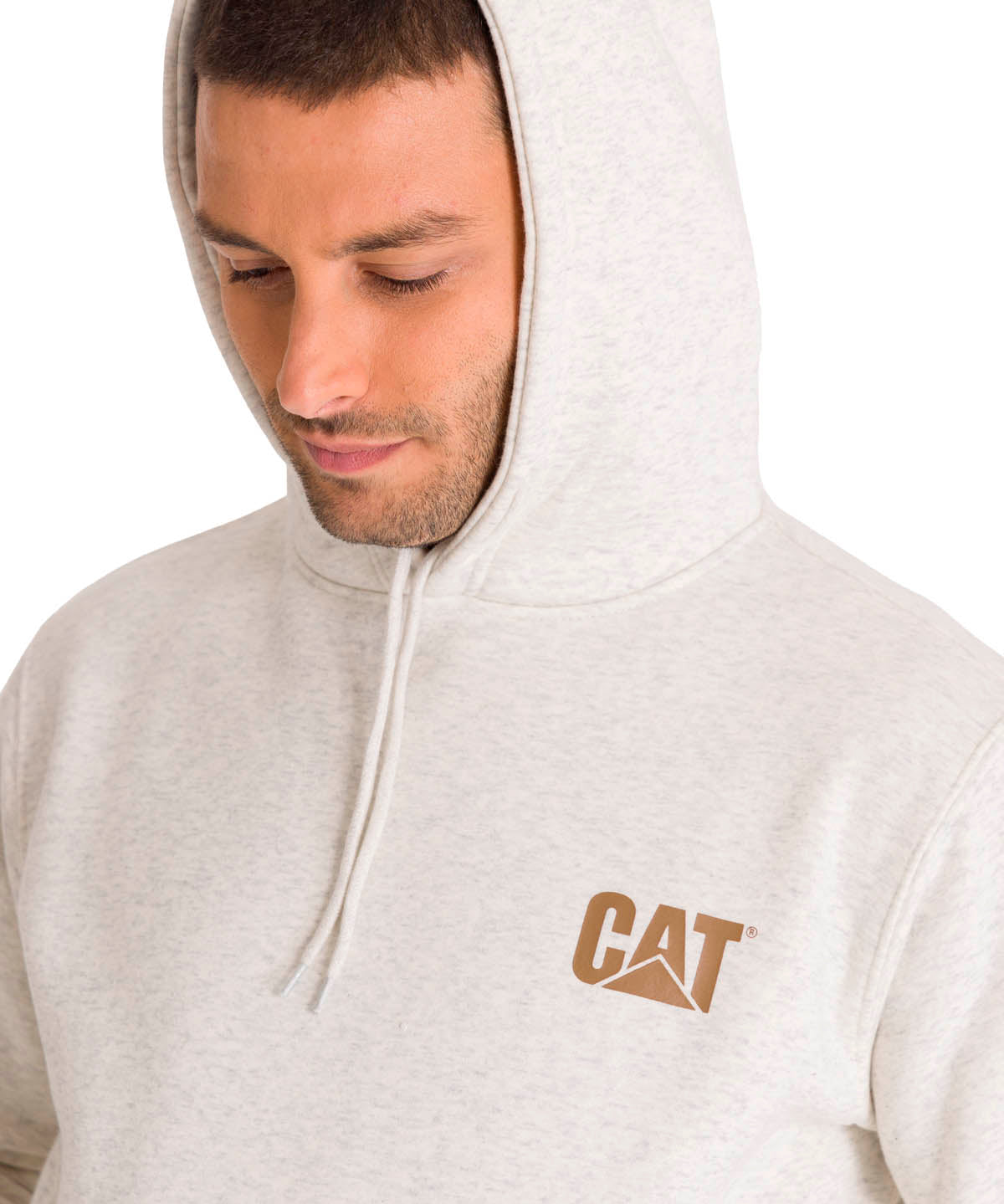 Polerón Hombre Trademark Banner Hoody Beige CAT