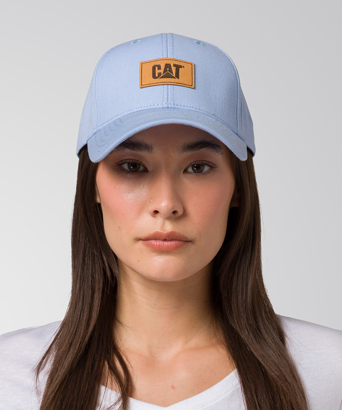 Jockey Unisex Parche de Cuero Celeste CAT