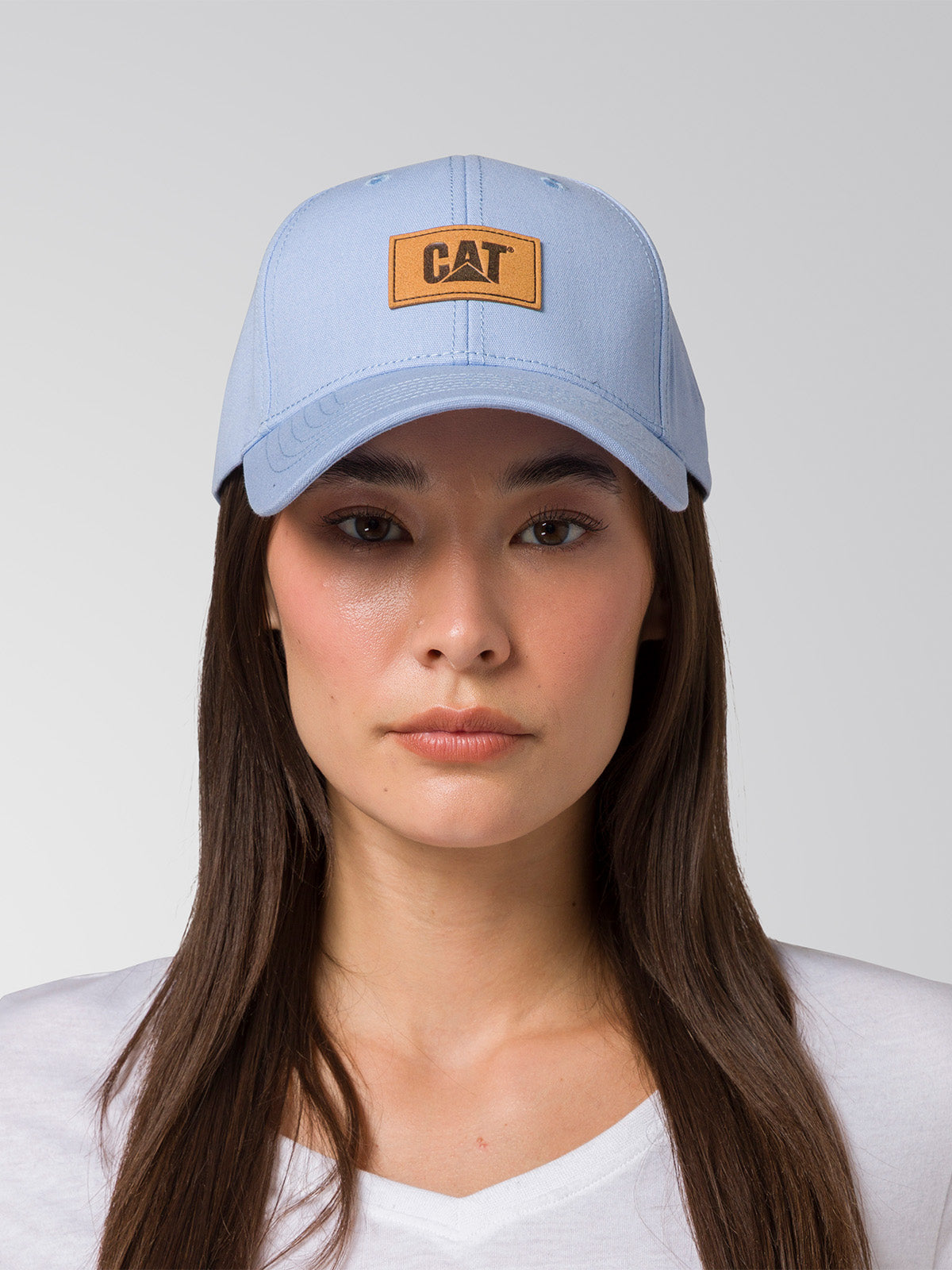 Jockey Unisex Parche de Cuero Celeste CAT