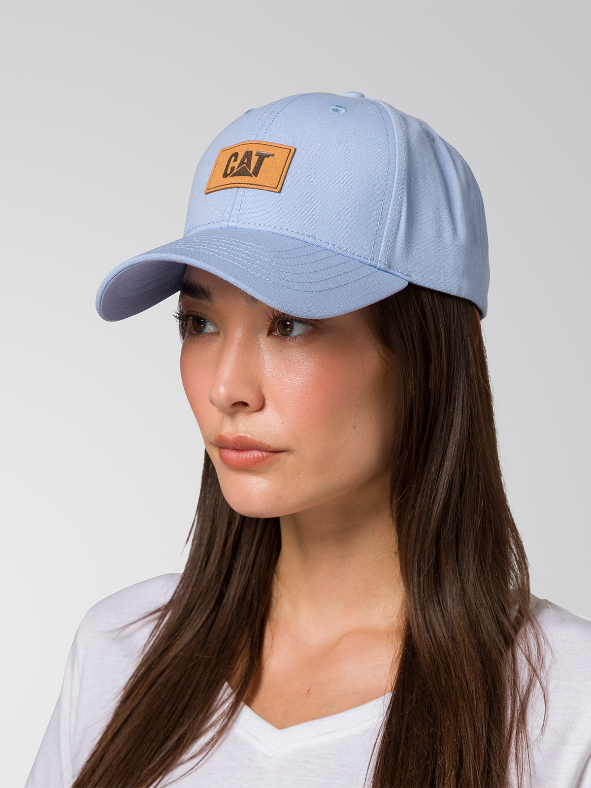 Jockey Unisex Parche de Cuero Celeste CAT