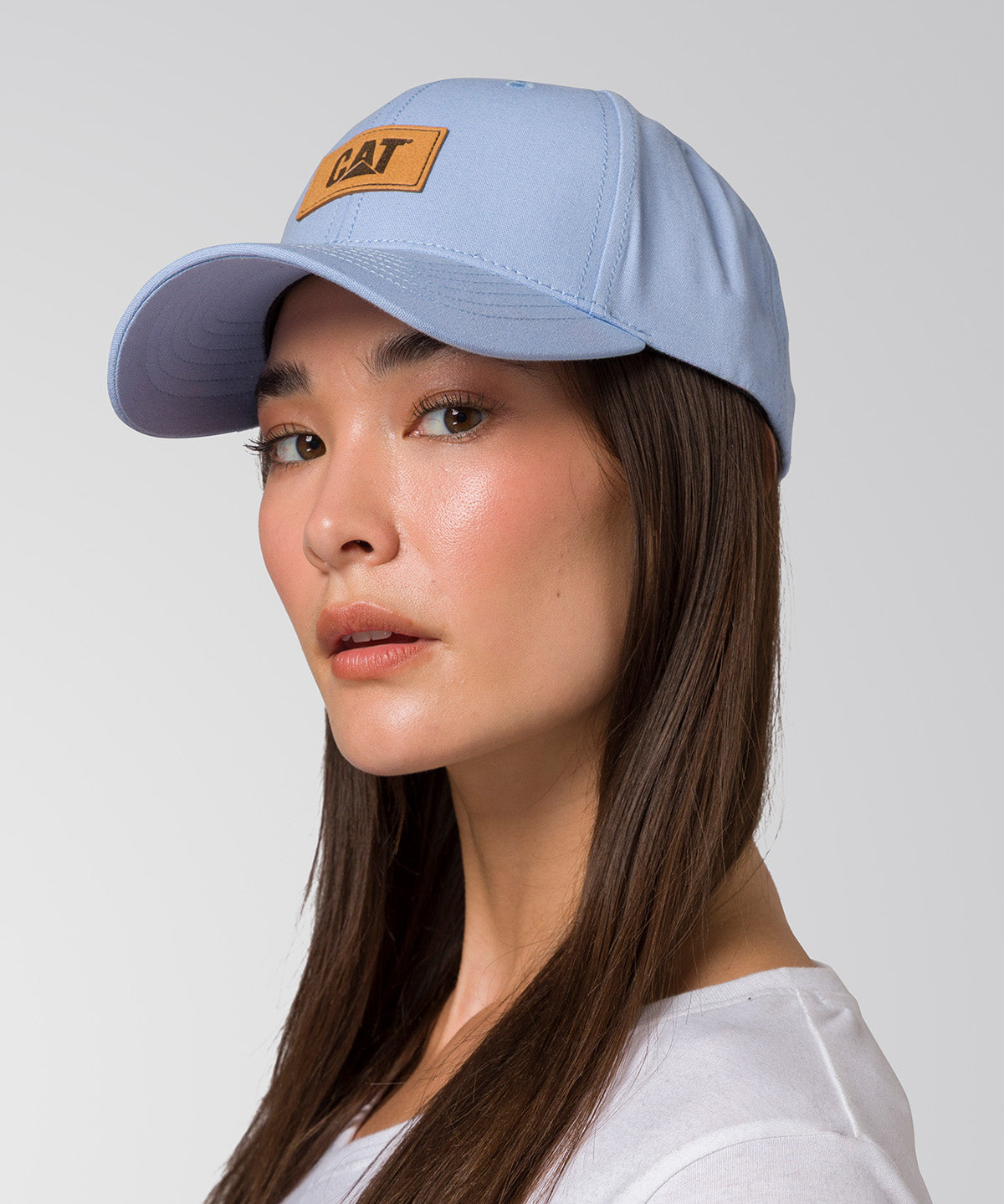 Jockey Unisex Parche de Cuero Celeste CAT