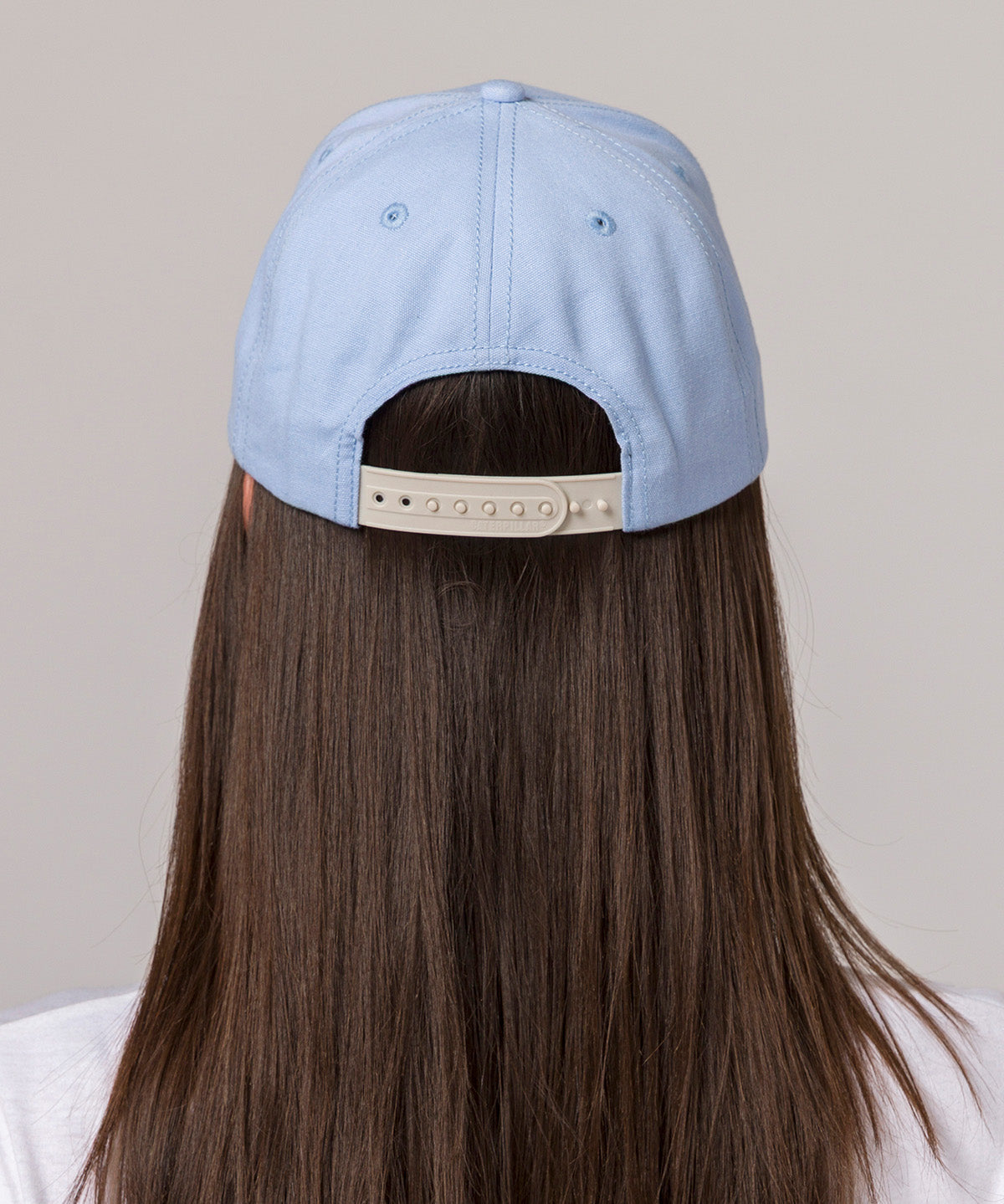 Jockey Unisex Parche de Cuero Celeste CAT