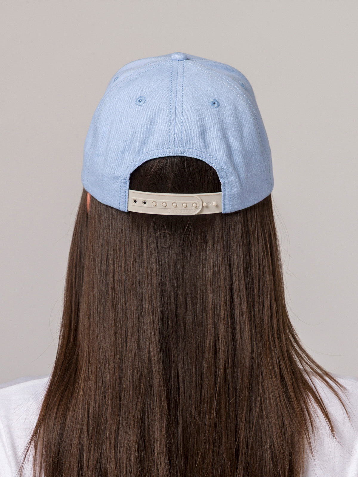 Jockey Unisex Parche de Cuero Celeste CAT