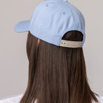 Jockey Unisex Parche de Cuero Celeste CAT