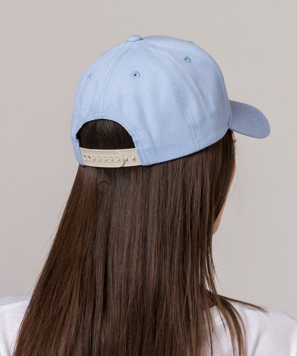 Jockey Unisex Parche de Cuero Celeste CAT