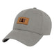Jockey Unisex Parche de Cuero Gris CAT