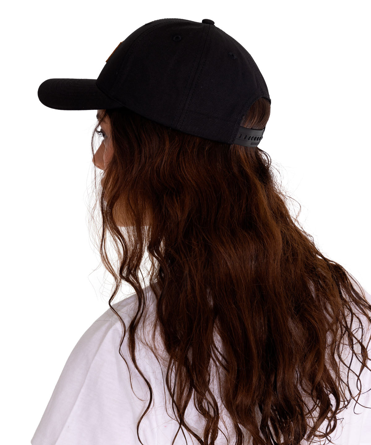 Jockey Mujer Logo Leather Patch Hat Cat