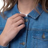 Chaqueta Jeans Mujer Fundation Azul Cat