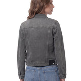 Chaqueta Jeans Mujer Fundation Gris Cat