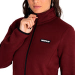 Polar Casual Mujer W Foundation Sweater Fleece Rojo Cat