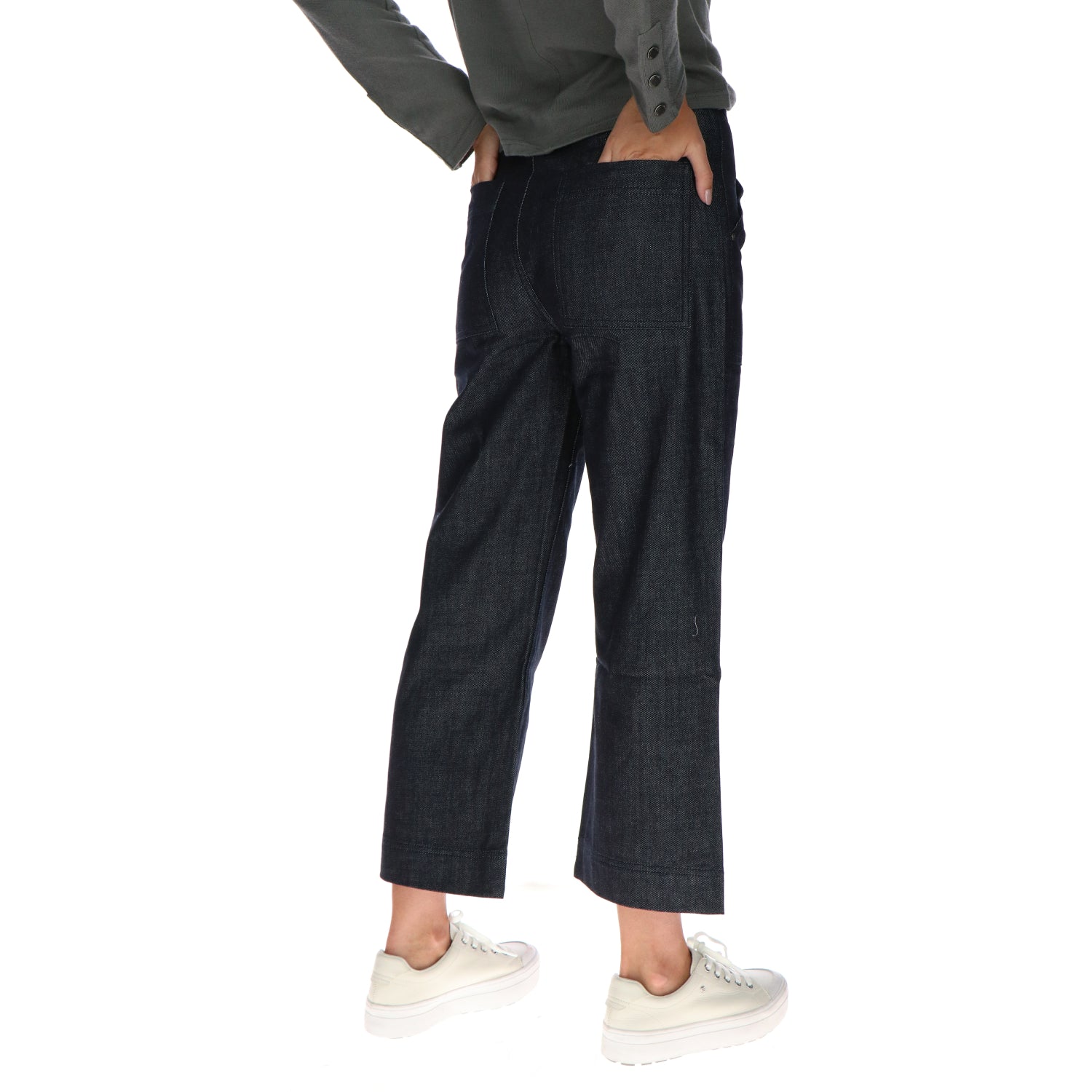 Pantalón Mujer Crop Palazzo Cat
