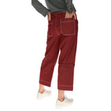 Pantalón Mujer Crop Palazzo Cat