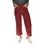 Pantalón Mujer Crop Palazzo Cat