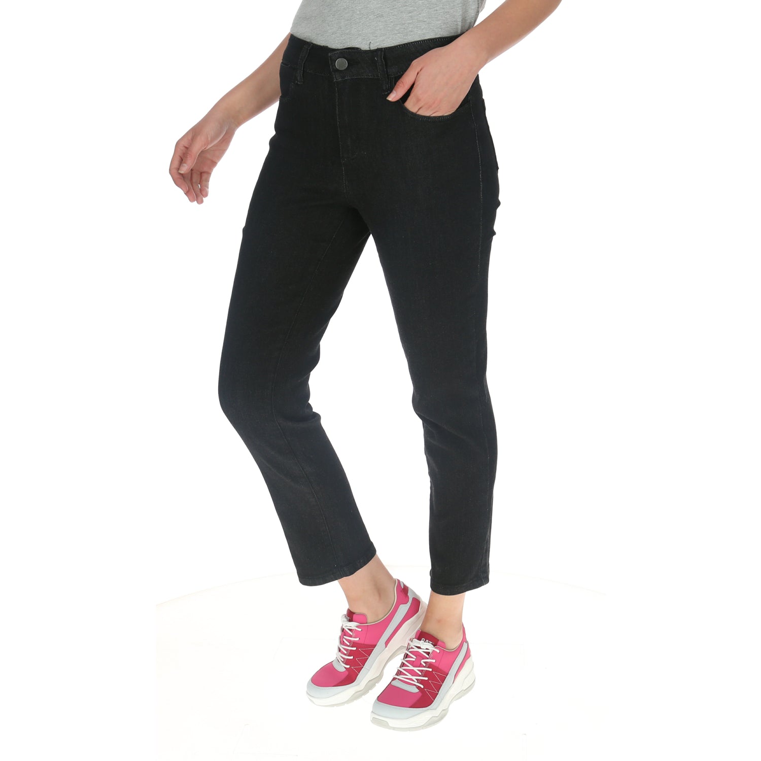 Jeans Mujer Symbol High Rise Straight Cat