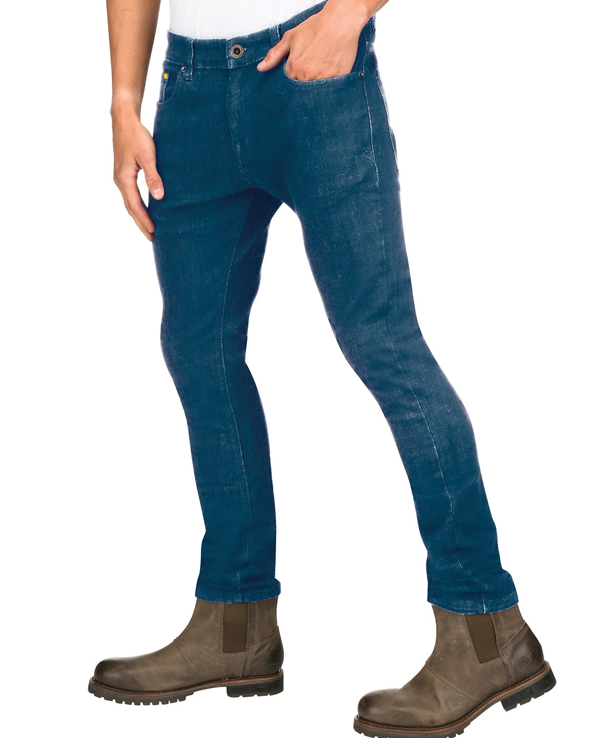 Jeans Hombre Coolmax Skinny Medium Stone Cat