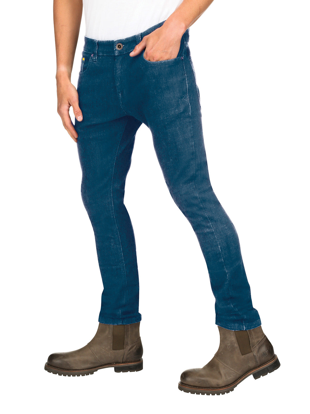 Jeans Hombre Coolmax Skinny Medium Stone Cat