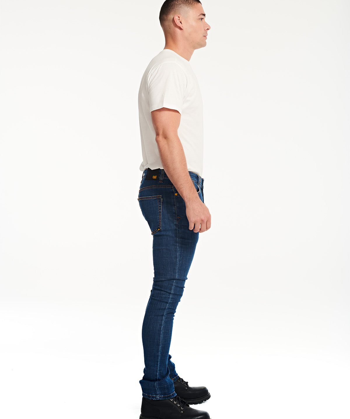 Jeans Hombre Coolmax Skinny Medium Stone Cat