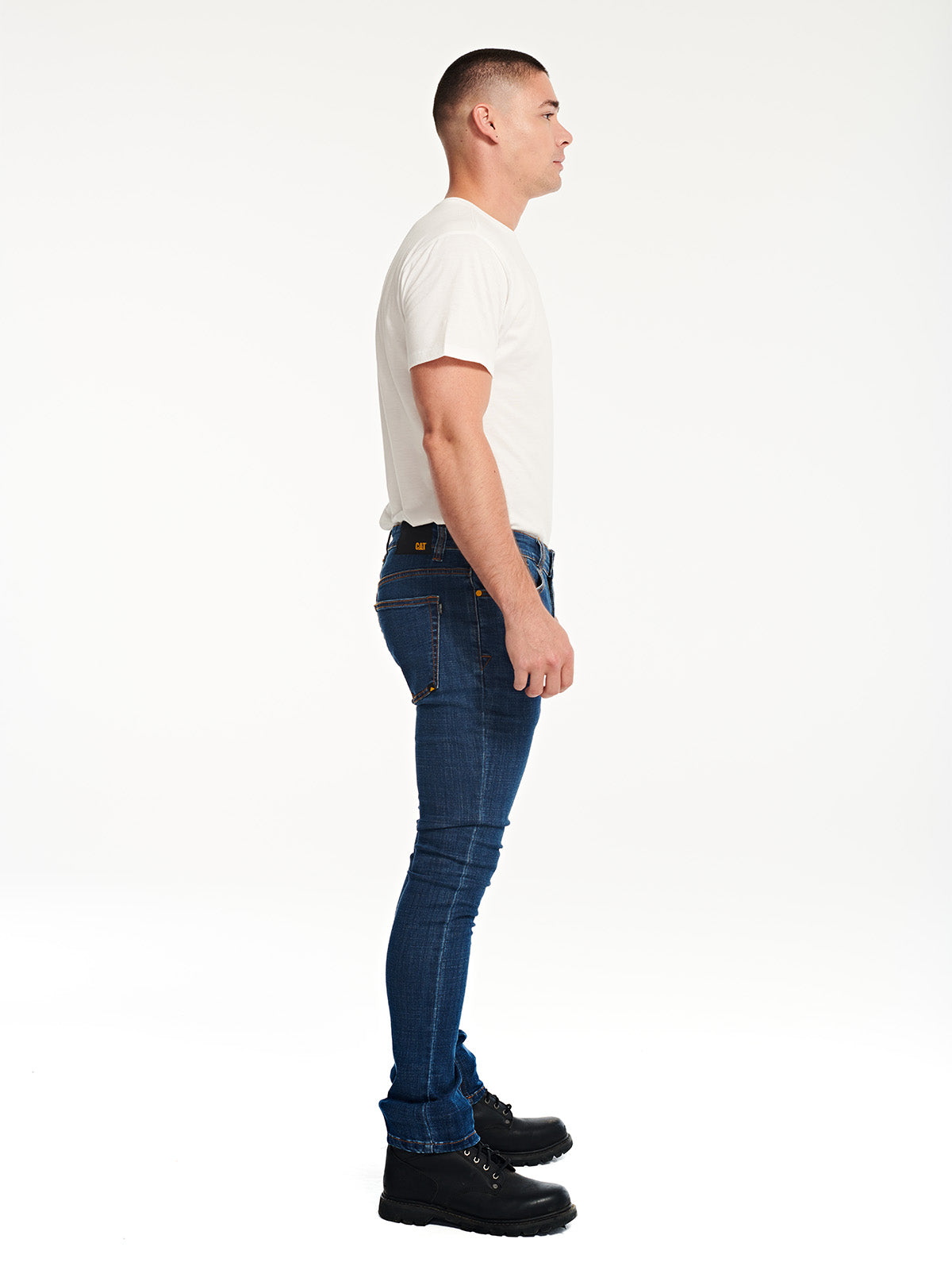 Jeans Hombre Coolmax Skinny Medium Stone Cat
