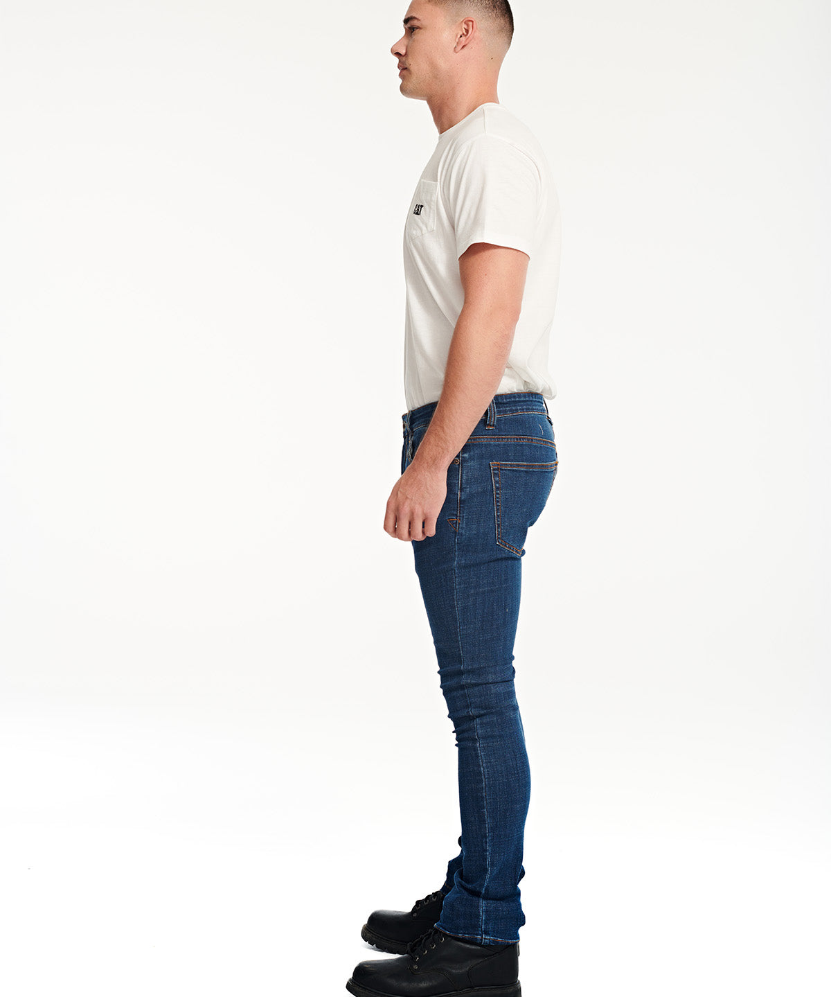 Jeans Hombre Coolmax Skinny Medium Stone Cat