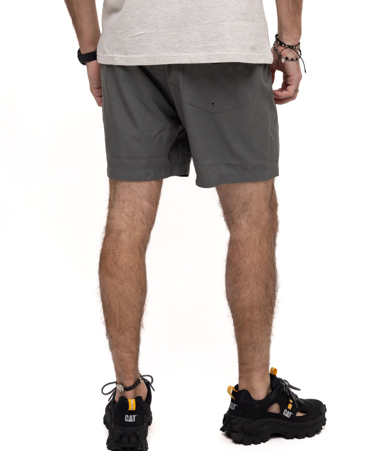 Traje De Baño Casual Hombre Foundation Swim Trunk Gris Cat