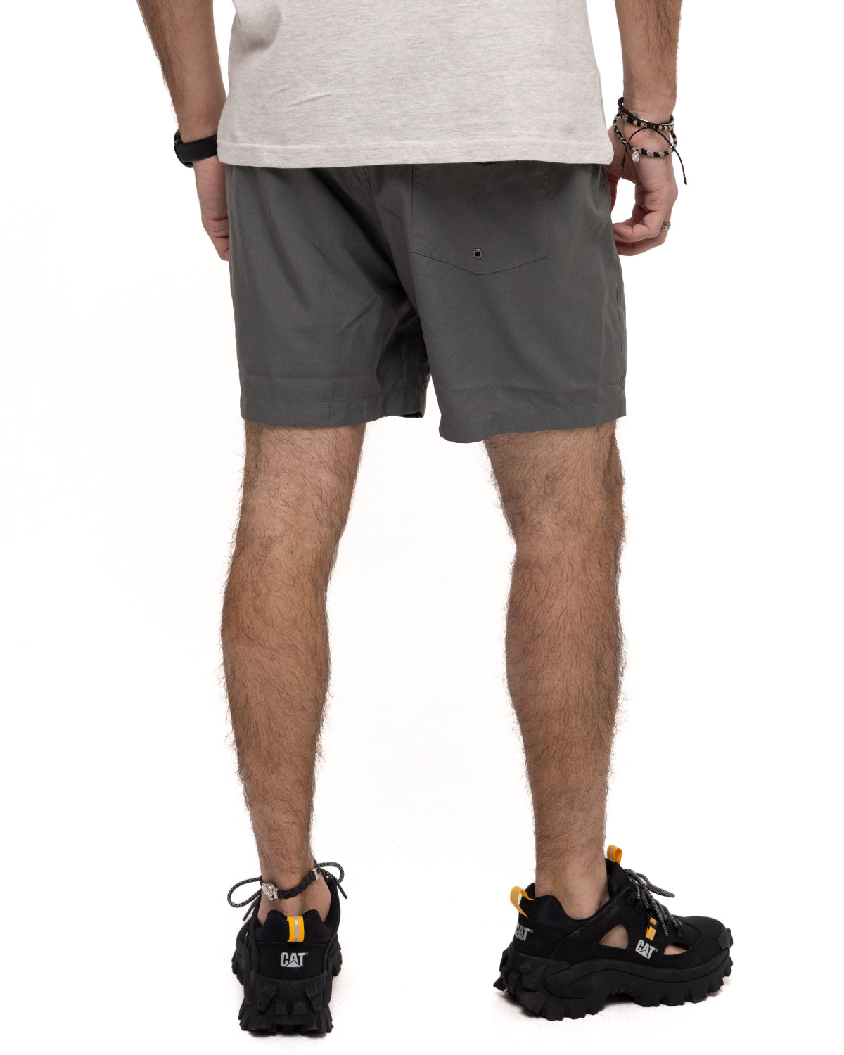 Traje De Baño Casual Hombre Foundation Swim Trunk Gris Cat