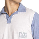 Polera Polo Manga Larga Hombre Natural Dye L/S Cat