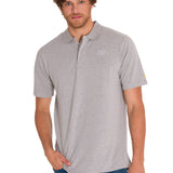 Polera Polo Casual Hombre CAT LOGO PIQUE POLO Gris CAT