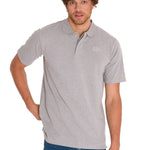 Polera Polo Casual Hombre CAT LOGO PIQUE POLO Gris CAT