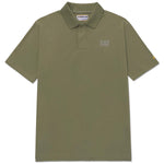 Polera Polo Hombre Logo CAT Oliva Cat