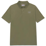 Polera Polo Hombre Logo CAT Oliva Cat