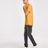 Polera Polo Casual Hombre CAT LOGO JERSEY POLO Amarillo CAT