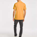 Polera Polo Casual Hombre CAT LOGO JERSEY POLO Amarillo CAT