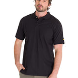 Polera Polo Casual Hombre LOGO JERSEY POLO NEGRO CAT