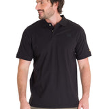 Polera Polo Casual Hombre LOGO JERSEY POLO NEGRO CAT