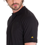Polera Polo Casual Hombre LOGO JERSEY POLO NEGRO CAT