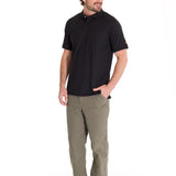 Polera Polo Casual Hombre LOGO JERSEY POLO NEGRO CAT