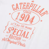 Polera Manga Corta Casual Mujer Caterpillar 1904 Graphic Tee 2 Blanco Cat