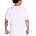 Polera Manga Corta Casual Hombre Photo Real Graphic Tee 2 Blanco Cat