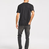 Polera Manga corta Casual Hombre REFLECTIVE CAT LOGO TEE Negro CAT