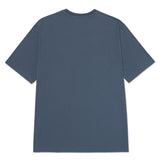 Polera Manga Corta Hombre Reflective Cat Logo Azul